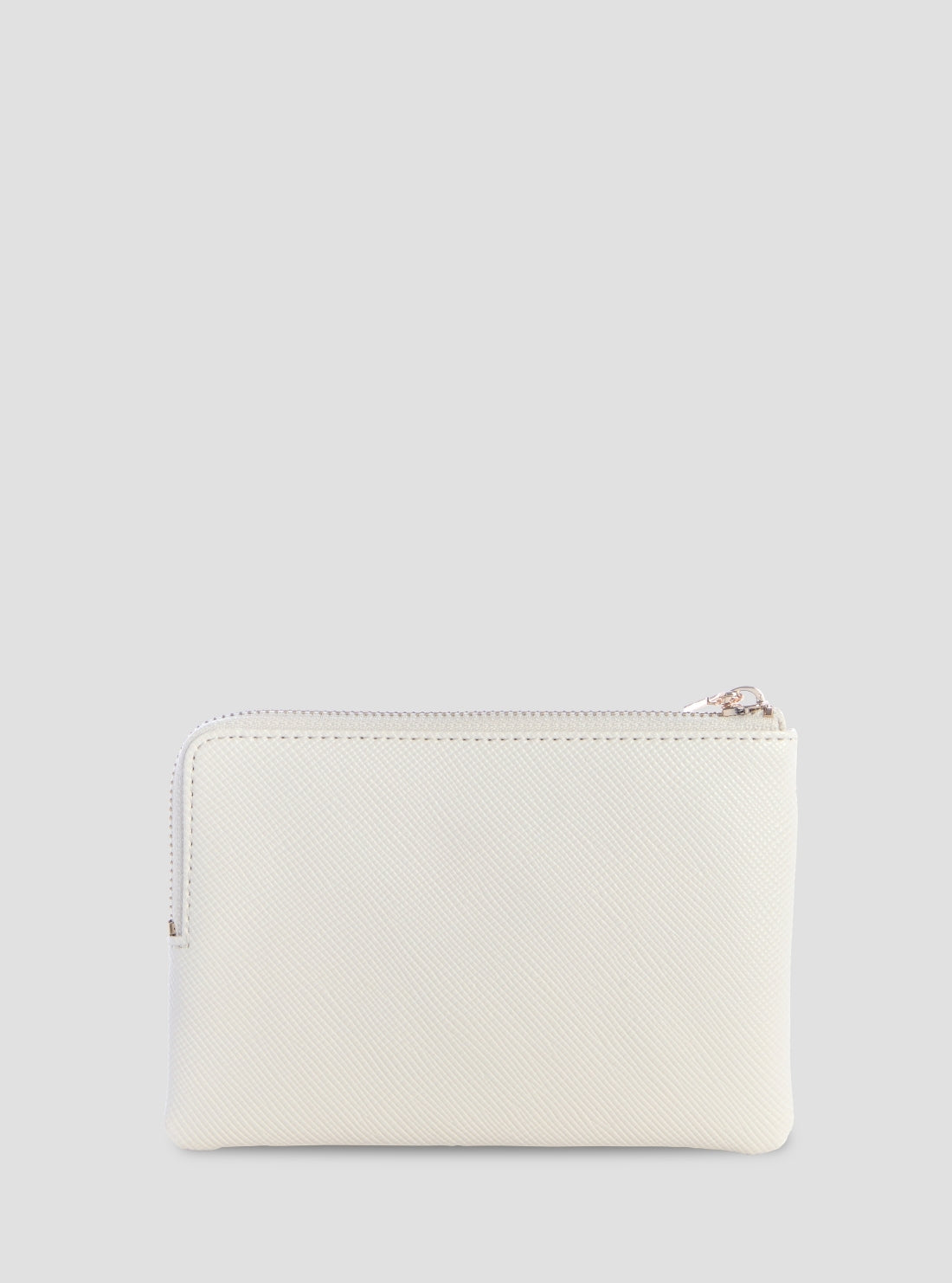 GUESS Womens White Patsie Key Ring Pouch ZG9919148 Back View