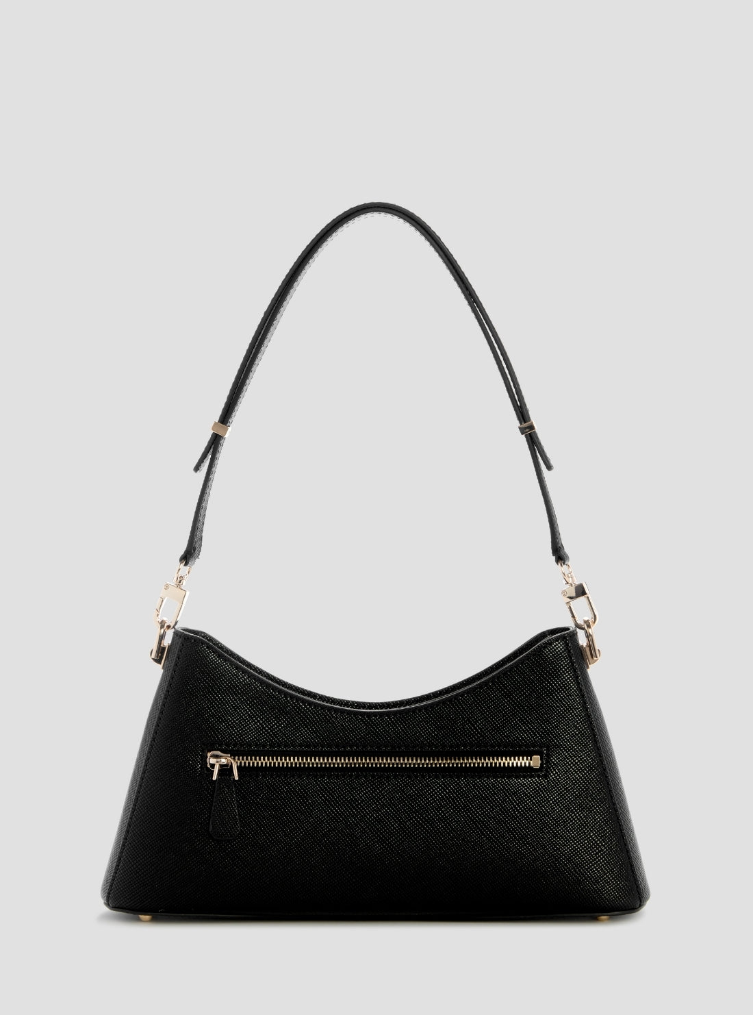 GUESS Womens Black Patsie Shoulder Bag ZG991918 Back View