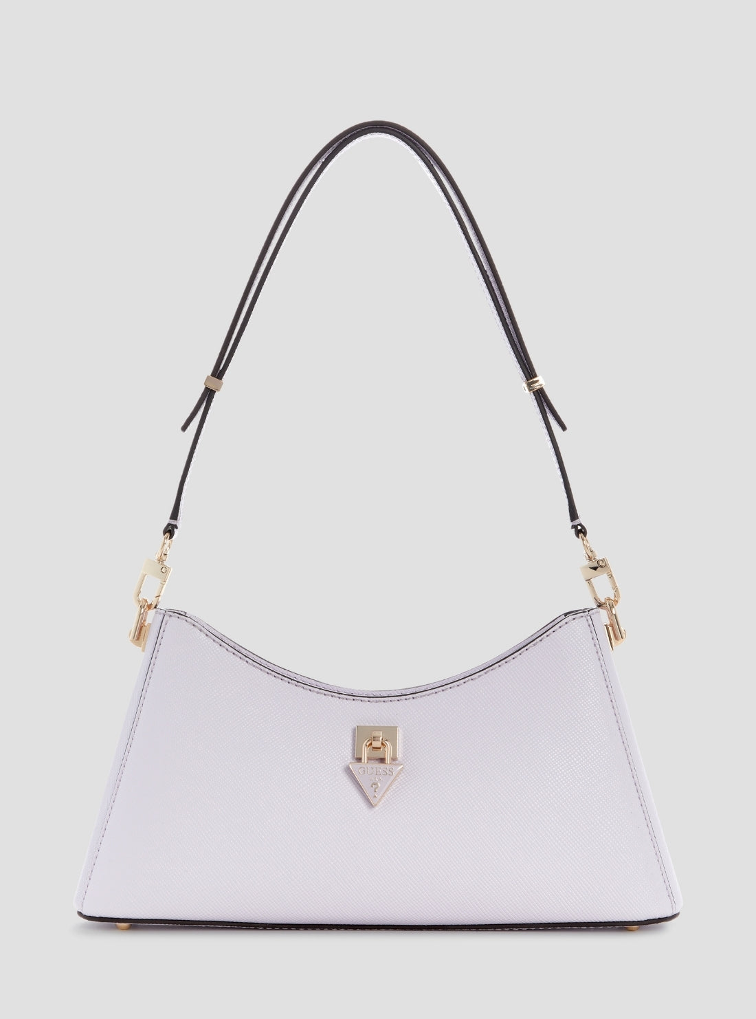 GUESS Womens Purple Patsie Shoulder Bag ZG991918 Front View