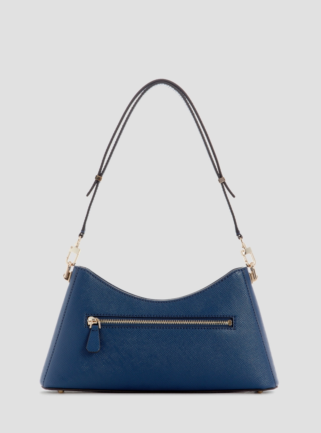 GUESS Womens Blue Patsie Shoulder Bag ZG991918 Back View