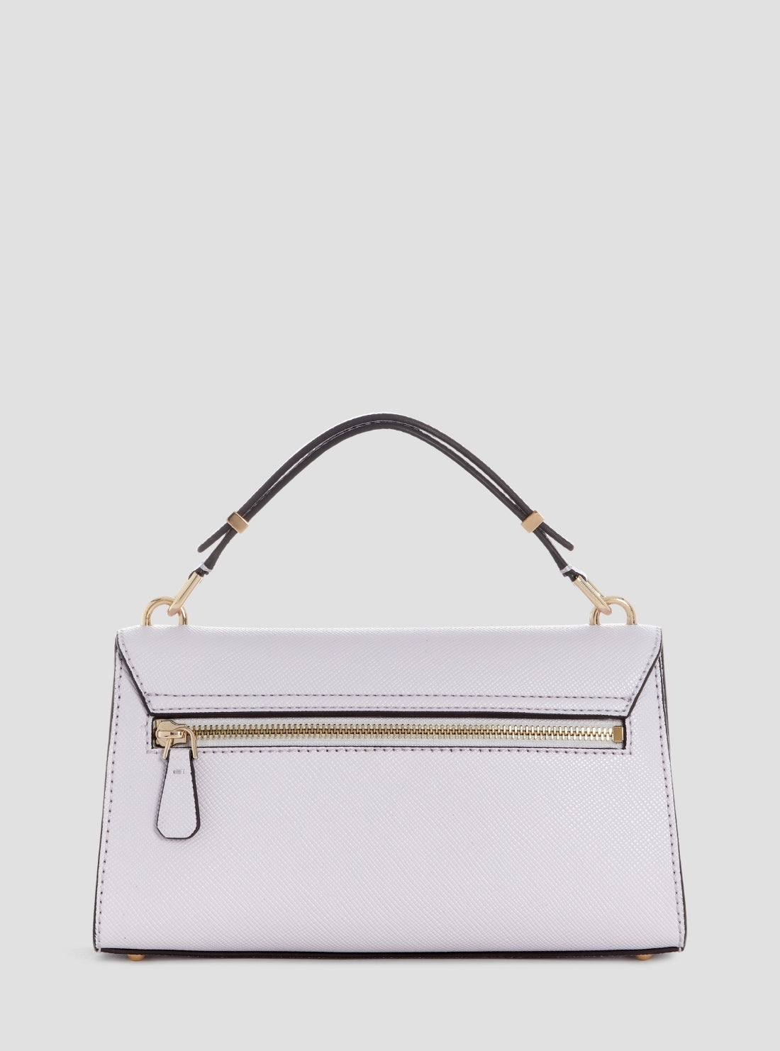 GUESS Womens Purple Patsie Top Handle Flap Bag ZG991920 Back View