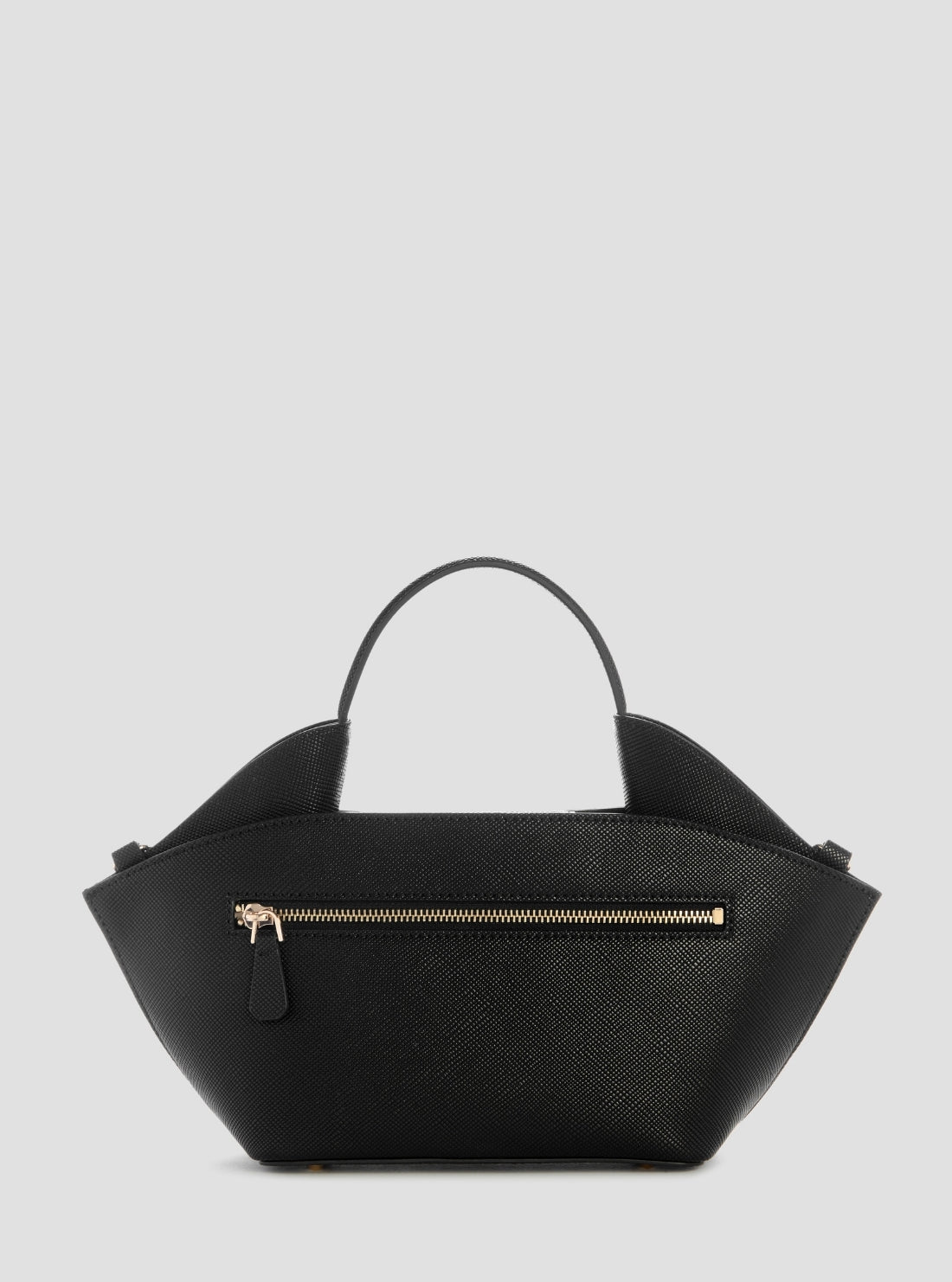 GUESS Womens Black Patsie Mini Tote Bag ZG991975 Back View
