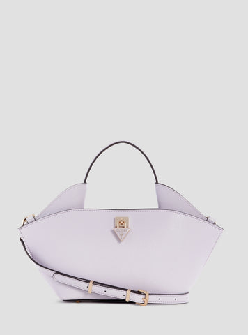 GUESS Womens Purple Patsie Mini Tote Bag ZG991975 Front View