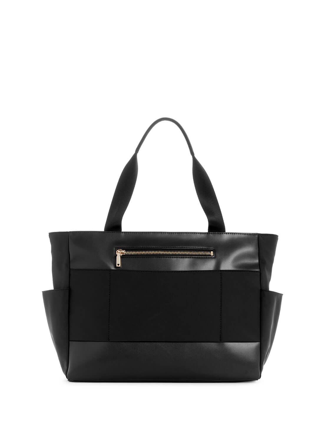 Eco Black Gemma Travel Tote Bag | GUESS Women's Handbags | back view