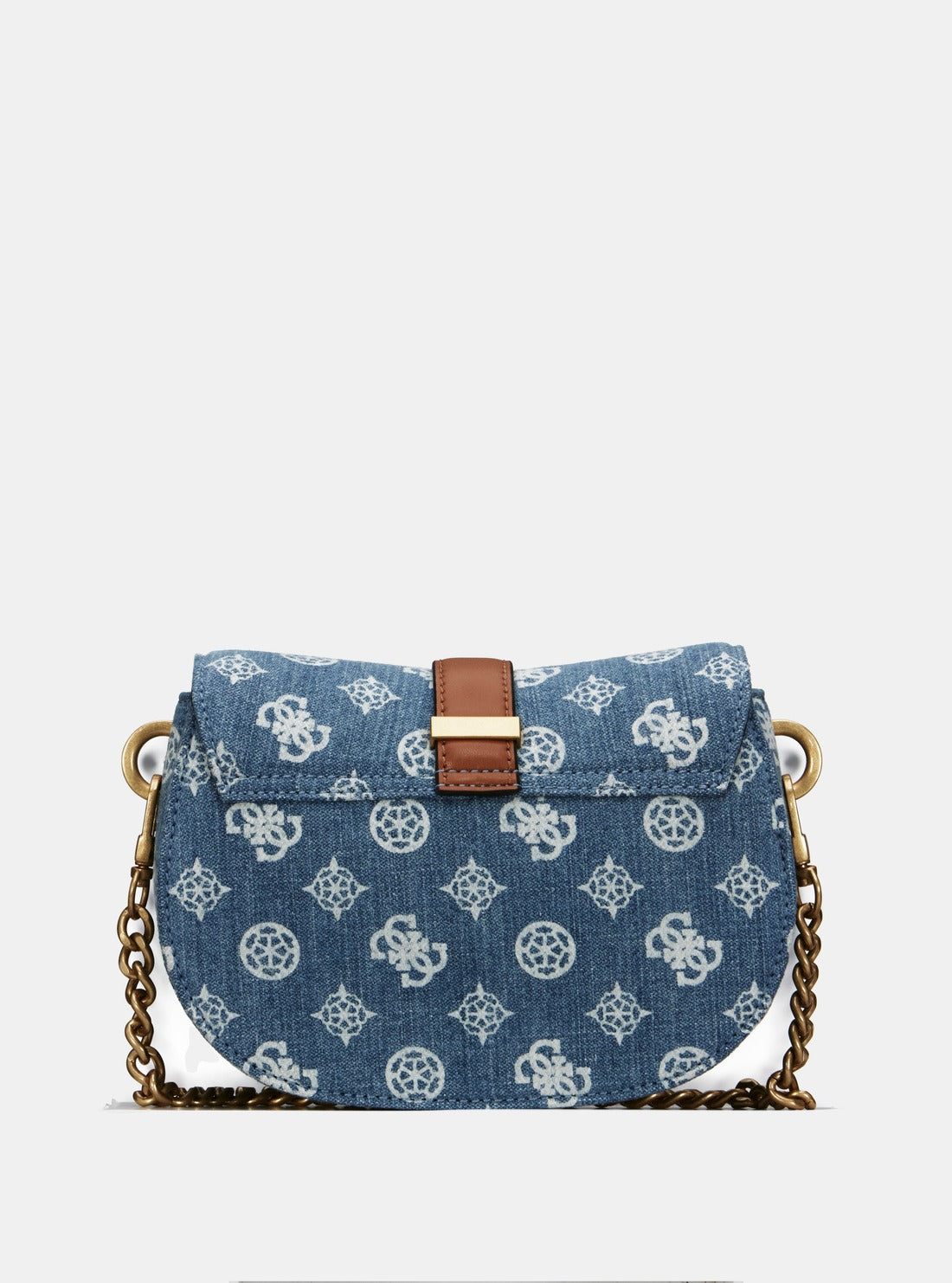 Denim Logo Kuba Mini Crossbody Bag