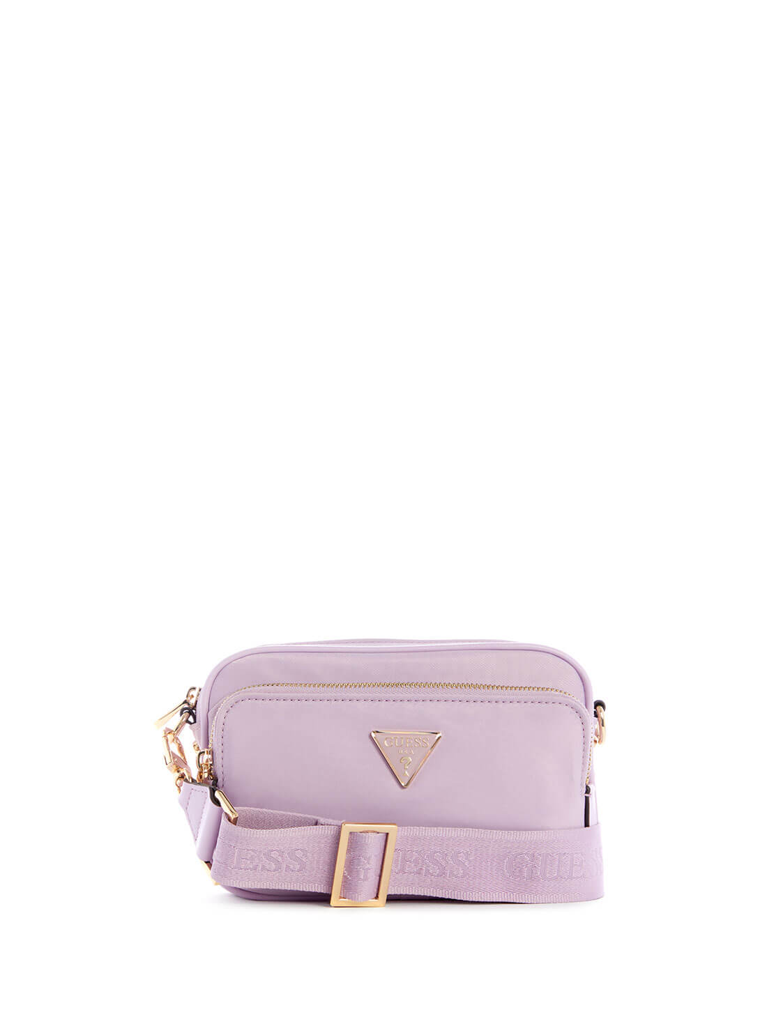 Light Purple Little Bay Crossbody Bag | GUESS Women's Handbags | front view