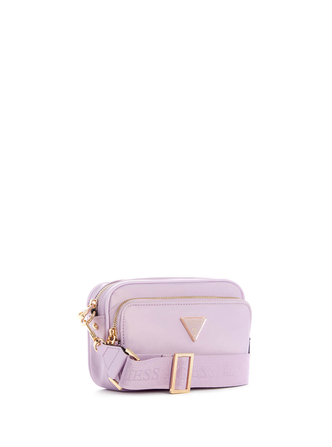 Light Purple Little Bay Crossbody Bag | GUESS Women's Handbags | side view