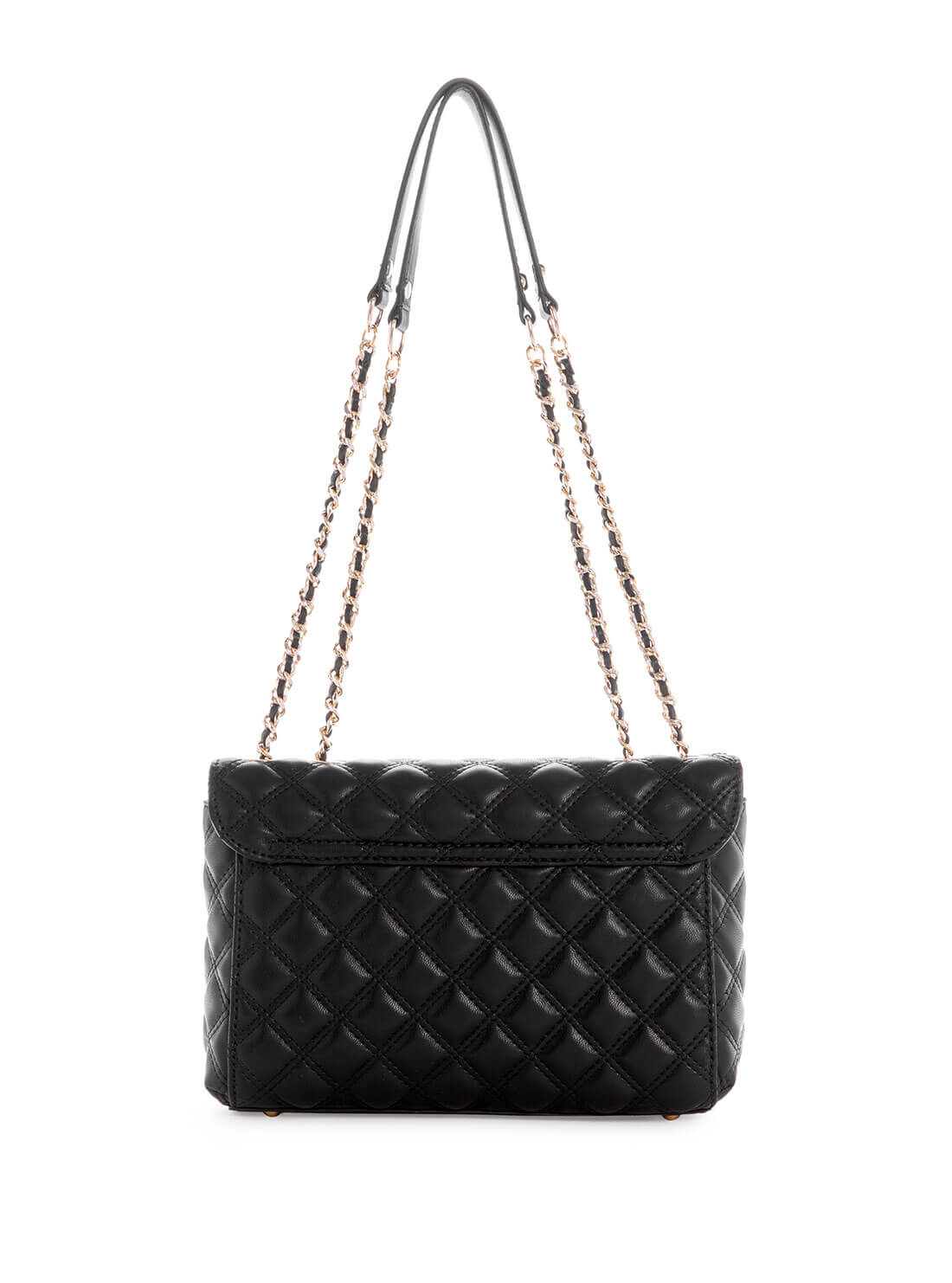 Black Kai Convertible Crossbody Bag | GUESS Women's Handbags | back view