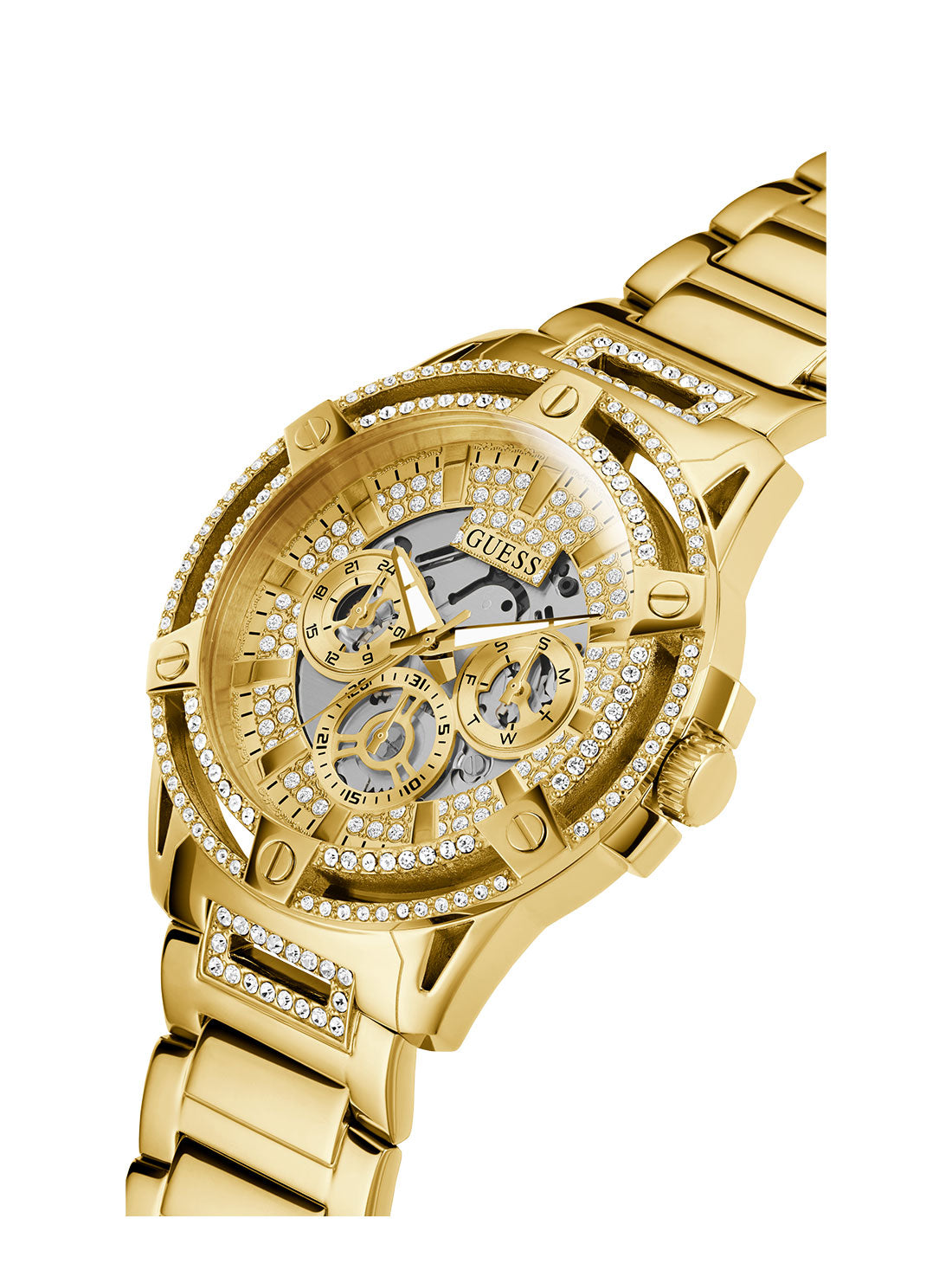 Gold King Crystal Watch