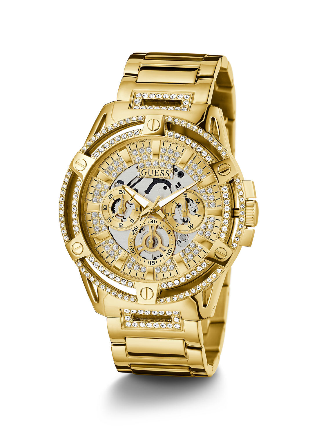 Gold King Crystal Watch