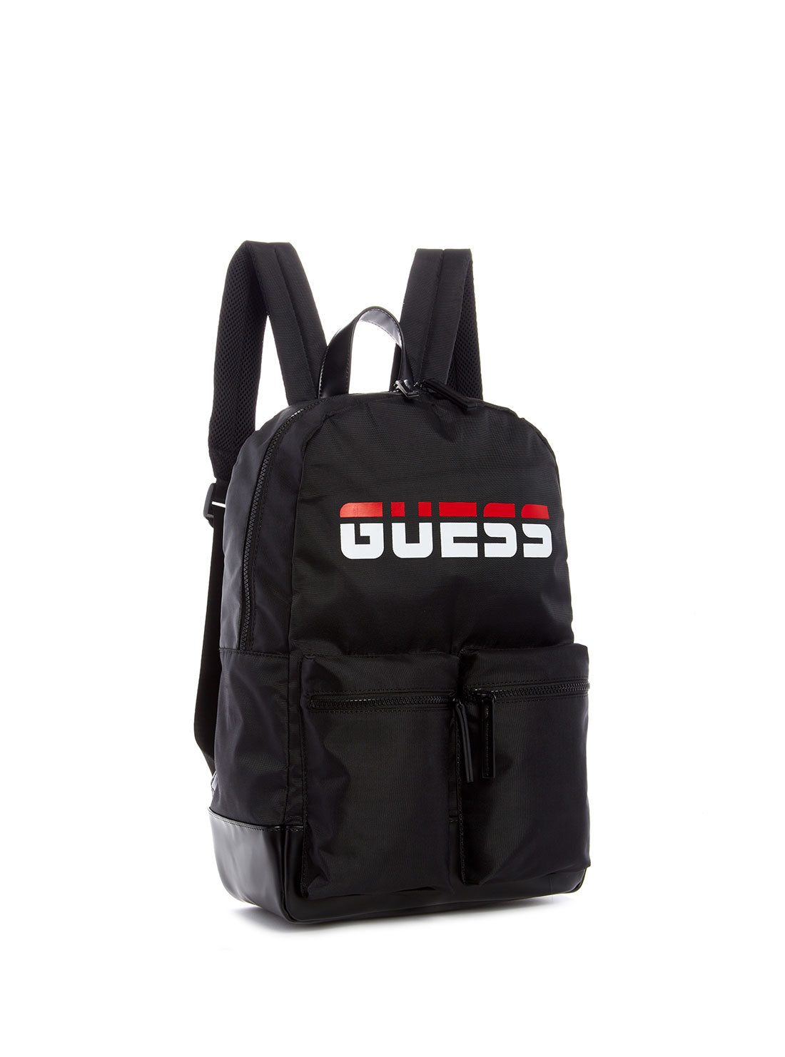 Black GUESS Duo Backpack side view