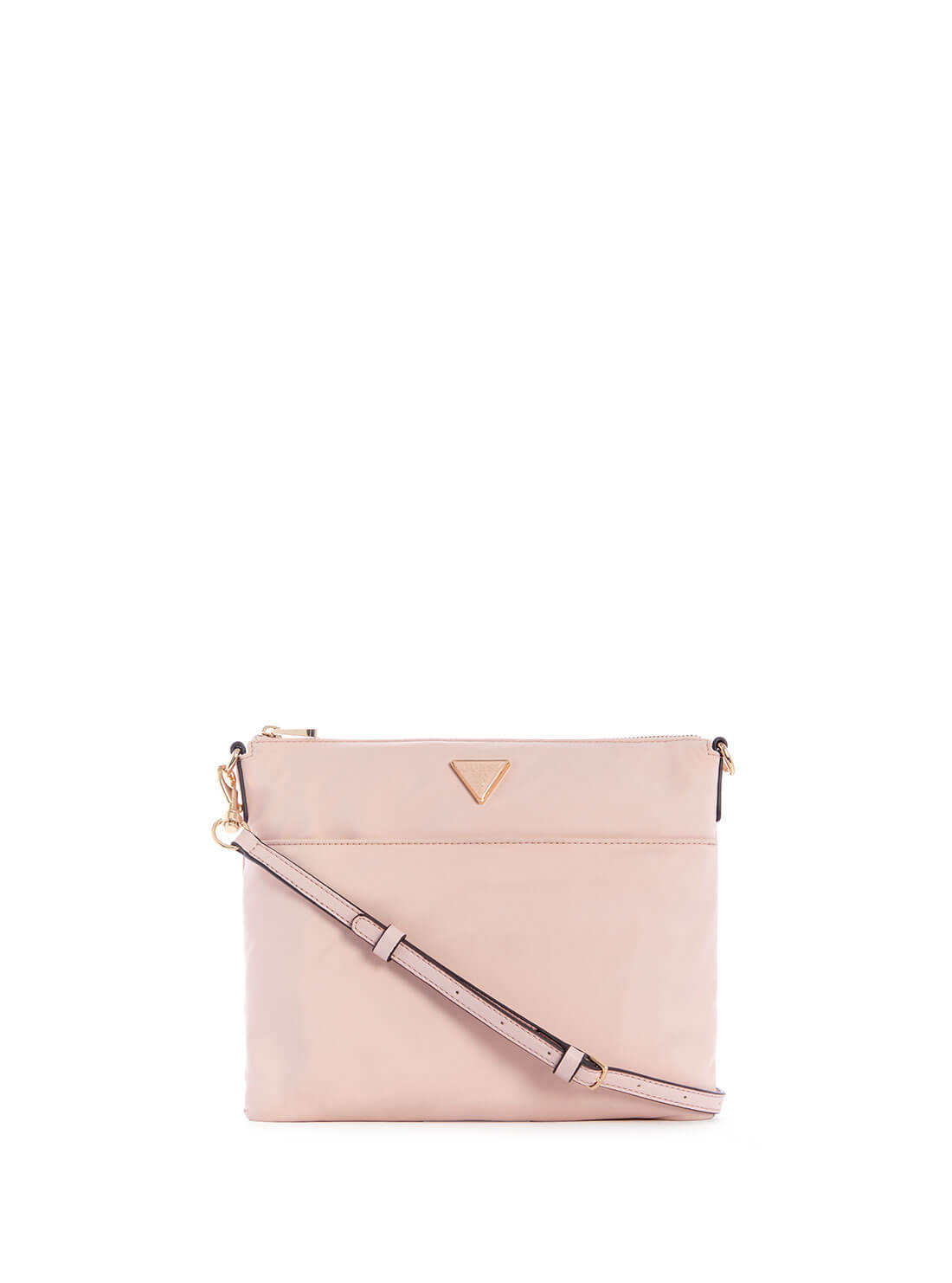 GUESS Women's Eco Pink Gemma Crossbody Bag EYG839514 Front View
