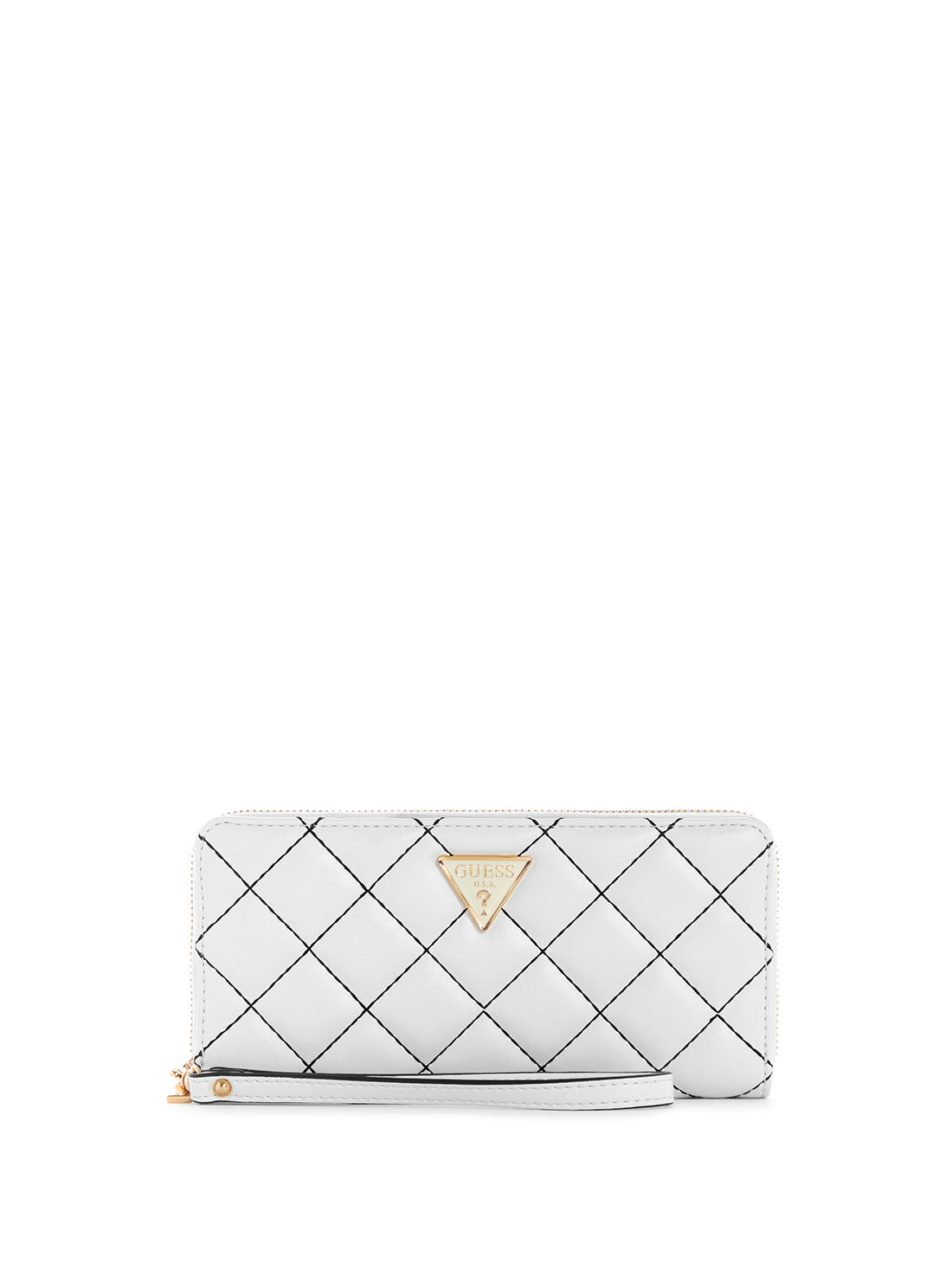 Guess white wallet Clearance