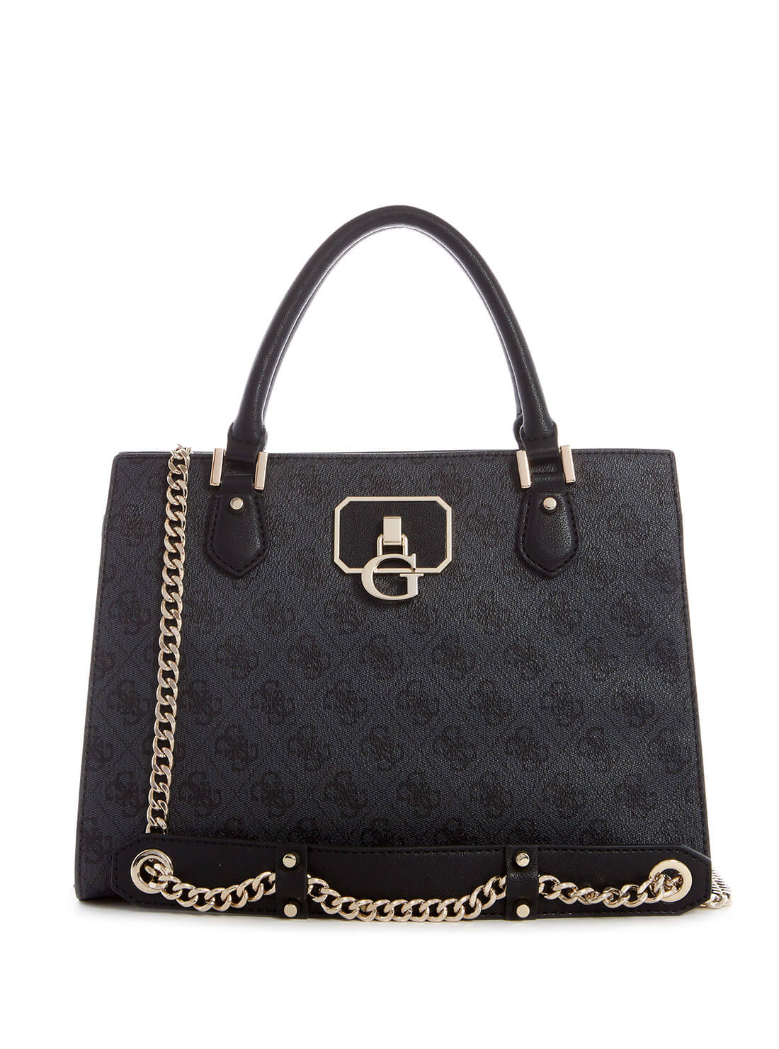 Black Logo Alisa Girlfriend Satchel