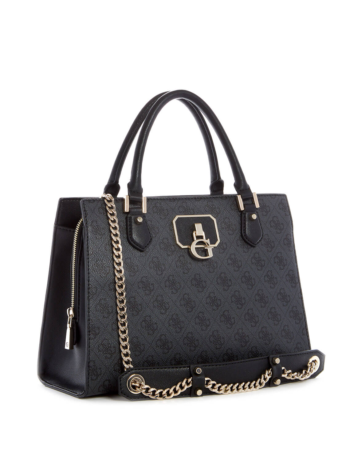 Black Logo Alisa Girlfriend Satchel