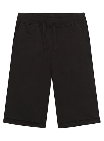 GUESS Big Boy Black Active Shorts (7-16) L93Q25KAUG0 Front View