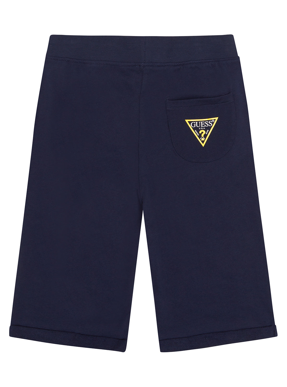 GUESS Big Boy Blue Active Shorts (7-16) L93Q25KAUG0 Back View
