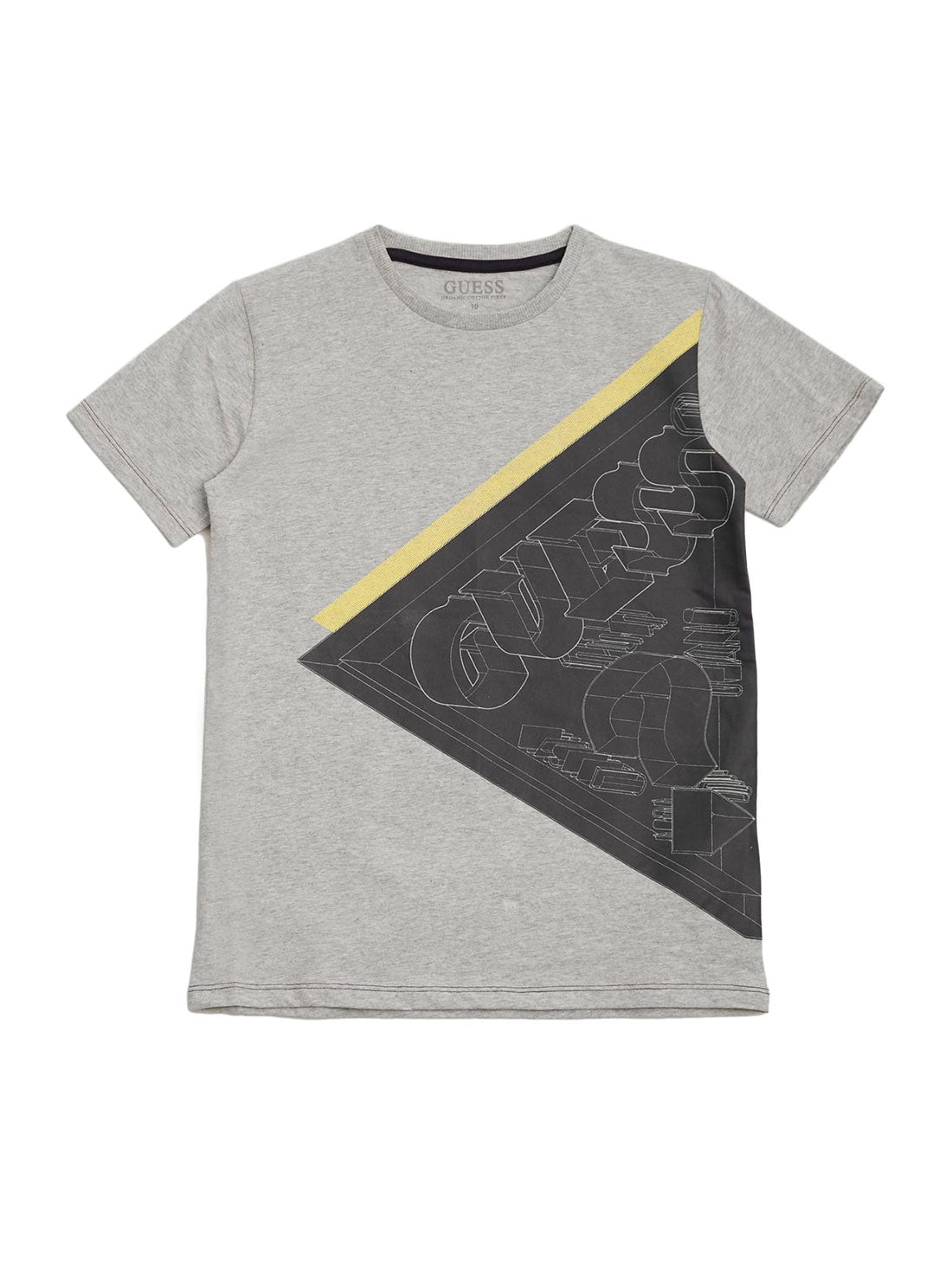 GUESS Kids Big Boy Light Stone Logo T-Shirt (7-16) L2RI22K8HM0 Front View