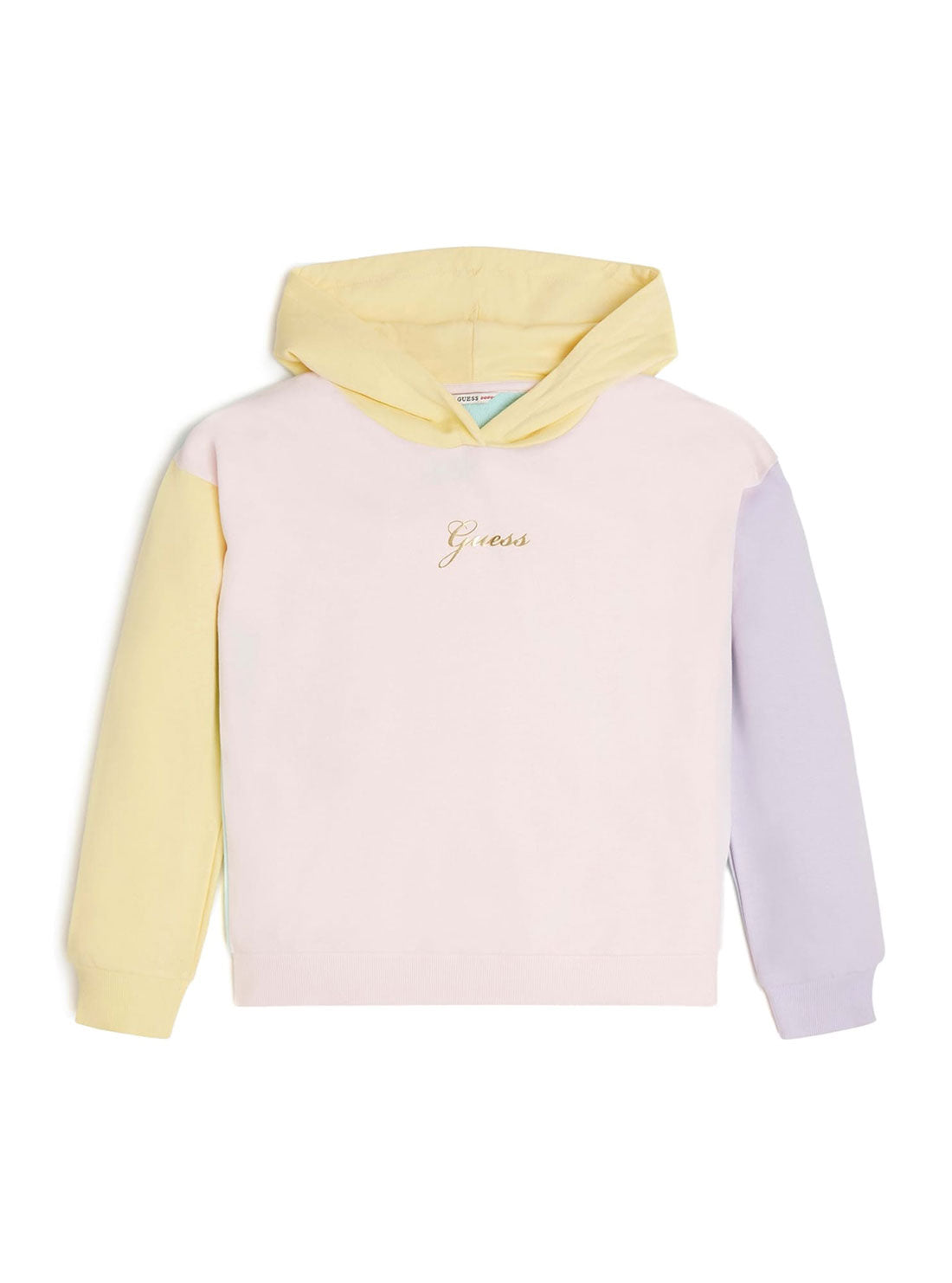 Guess hot sale hoodie yellow