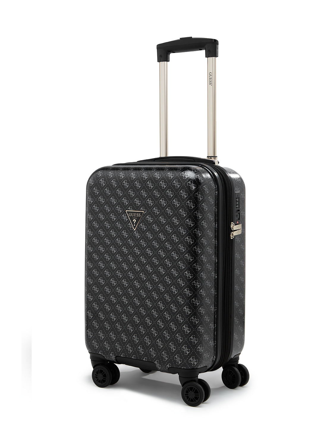 GUESS Coal Logo Jesco 45cm Suitcase H8389983 Side  View