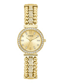 Gold Beaded Glitz Gala Watch