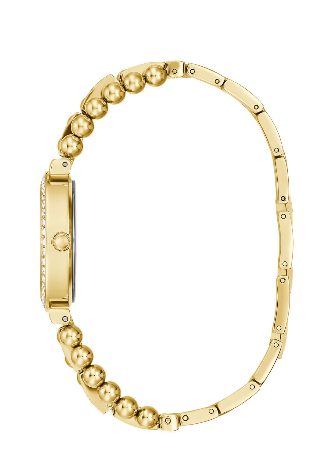 Gold Beaded Glitz Gala Watch