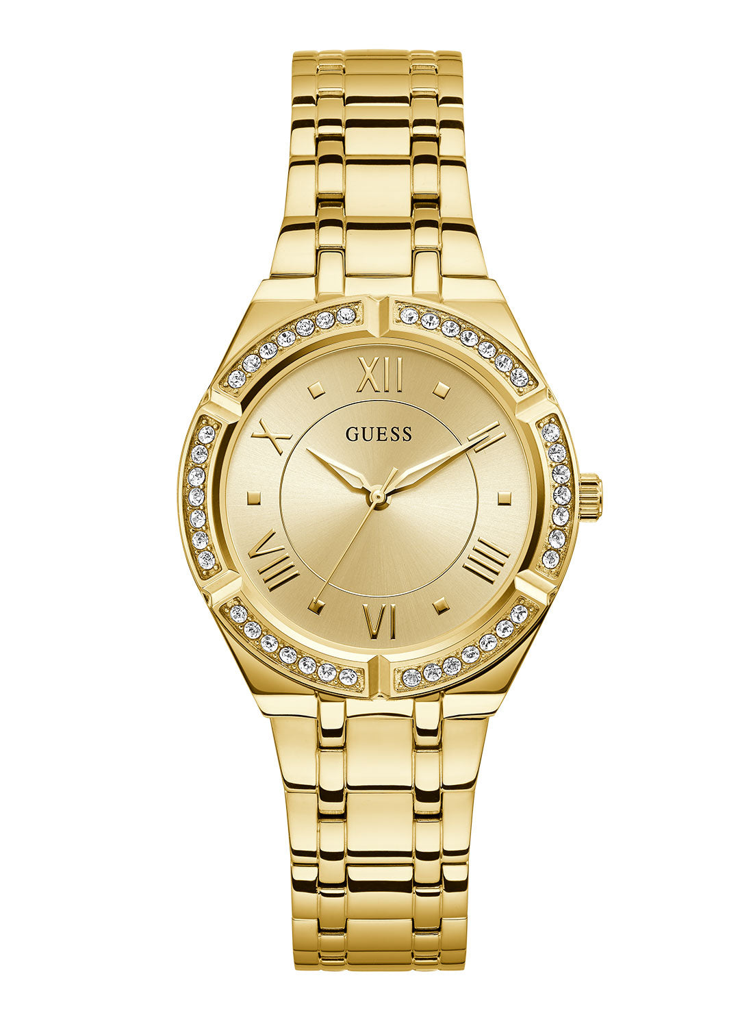 Gold Cosmo Crystal Watch