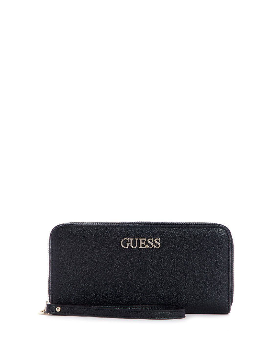 GUESS Womens Black Jardine Large Wallet VG838646 Front View