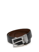 GUESS Men's Black Brown Reversible Dress Belt 36450 Front View