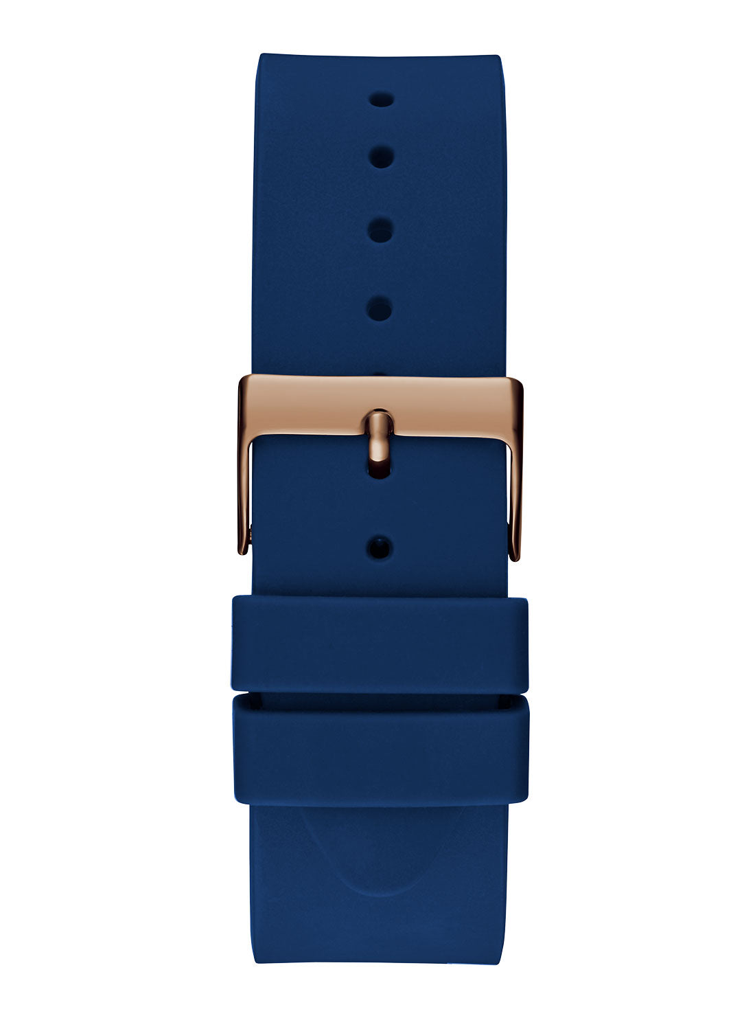 GUESS Men's Blue Max Silicone Watch GW0494G5 Back View