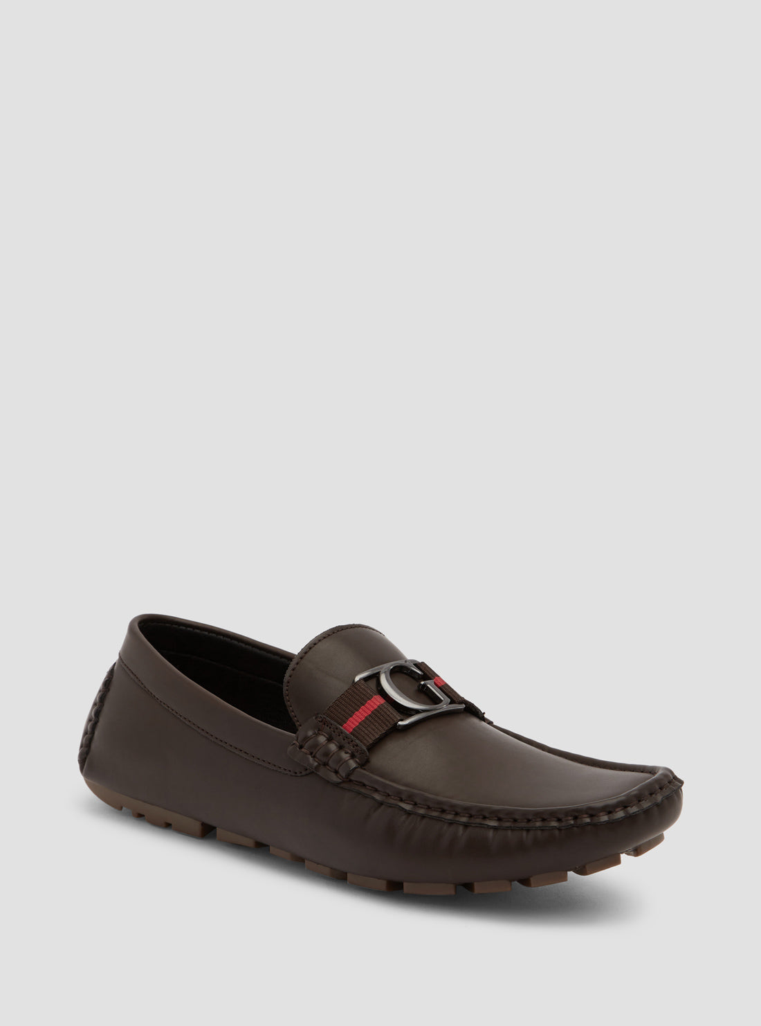 Brown Askers Loafers for Men Free Shipping Over $125 GUESS