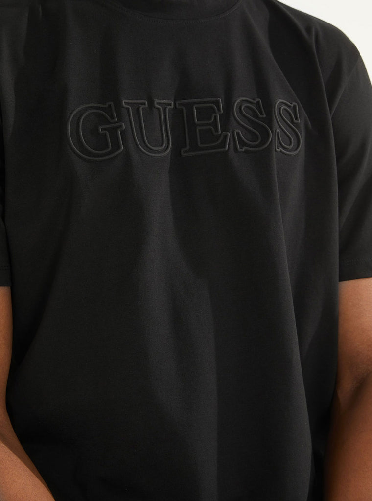 GUESS Men's Big Cat Graphic Shirt - Eco Charm Fabric With Jungle Scene Print - View #11