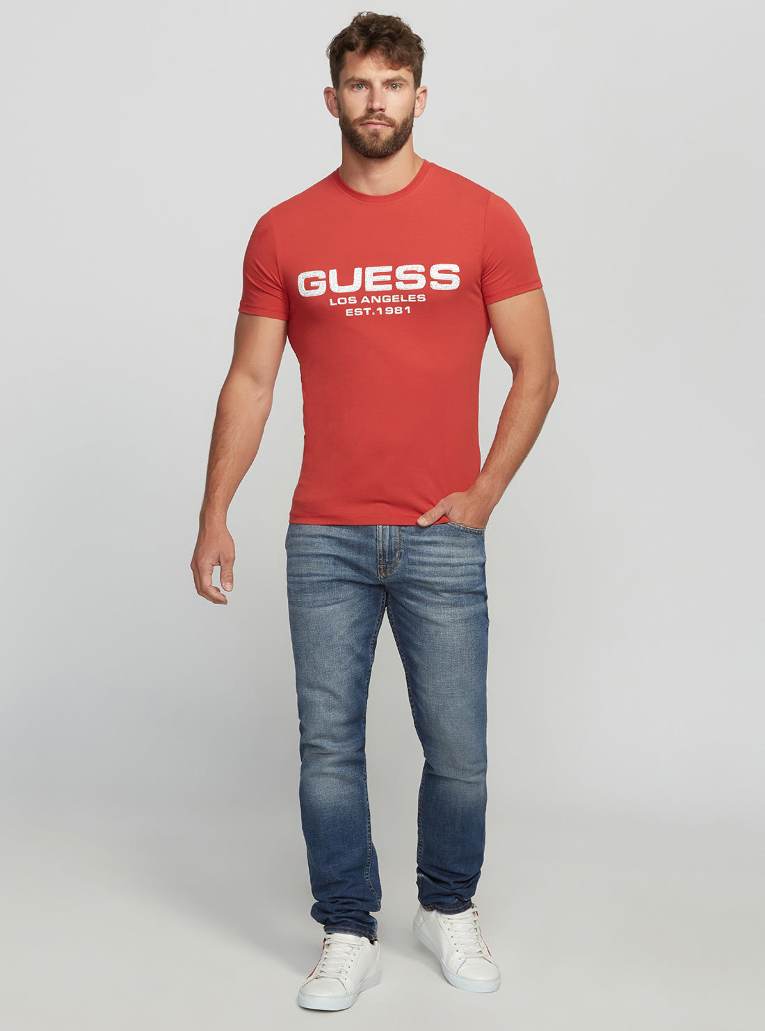 Guess hotsell red top