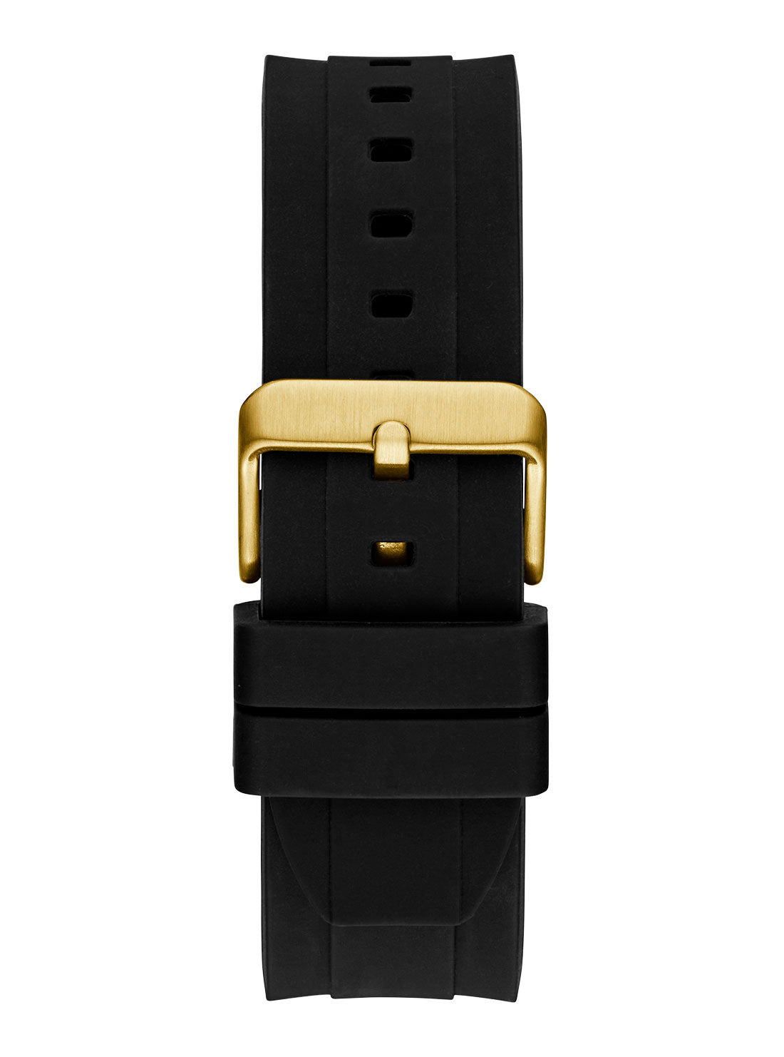 GUESS Men's Gold Empire Silicone Watch GW0583G2 Back View