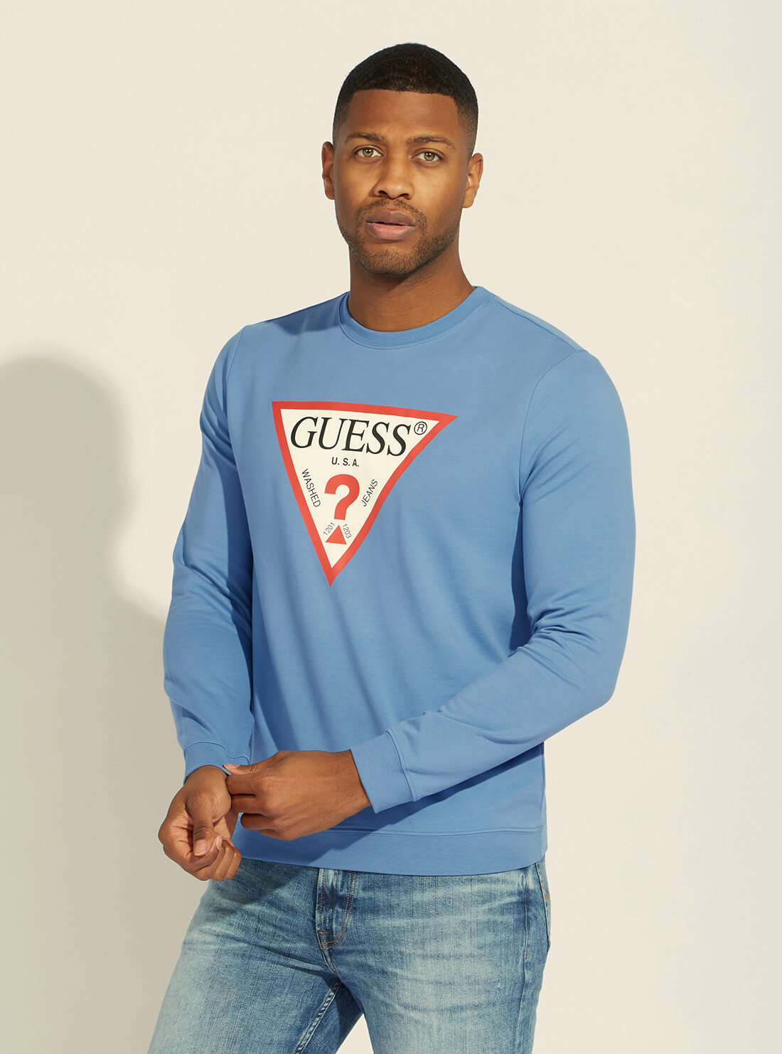 Guess store blue jumper