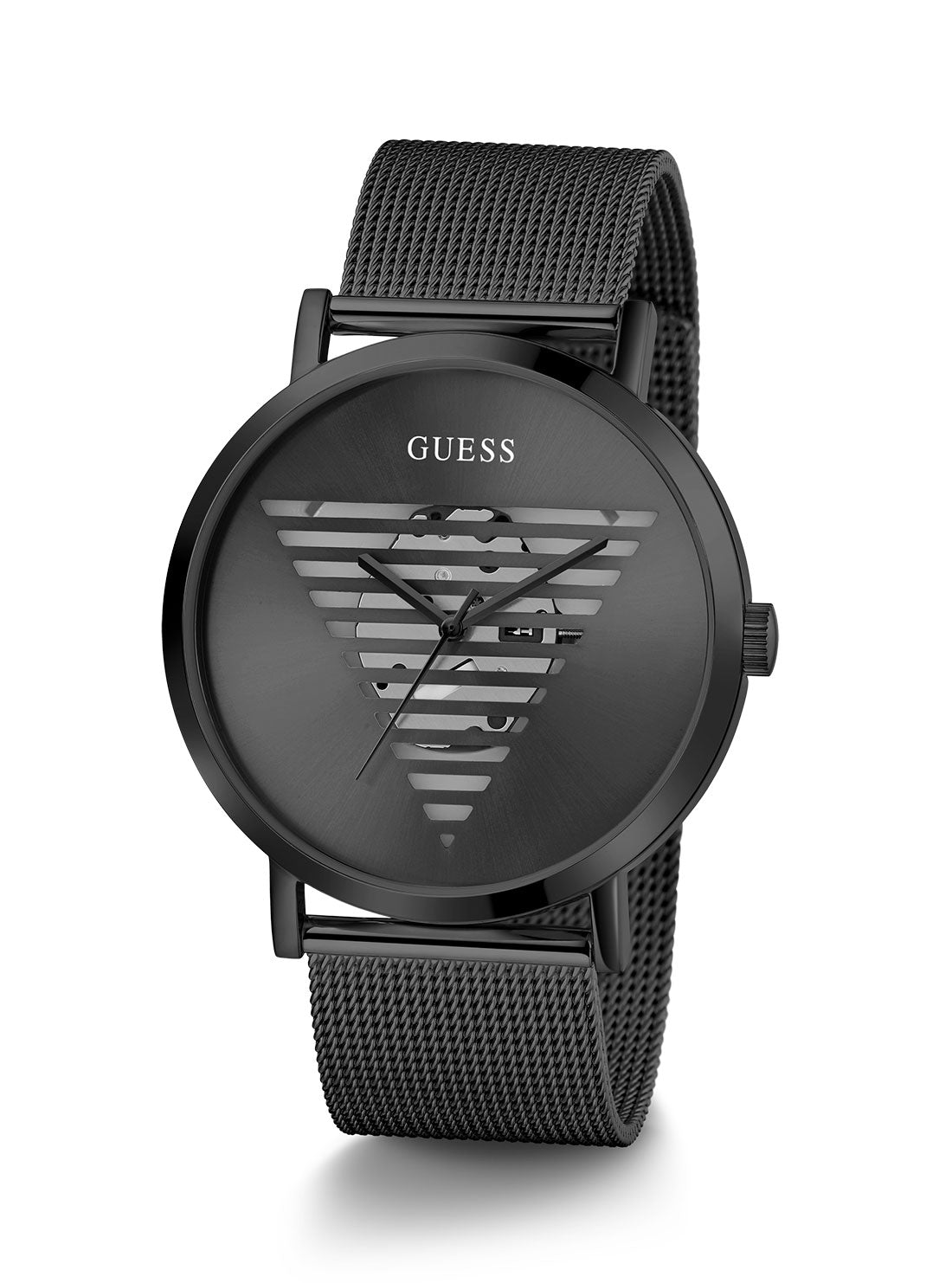 All black guess watch Clearance