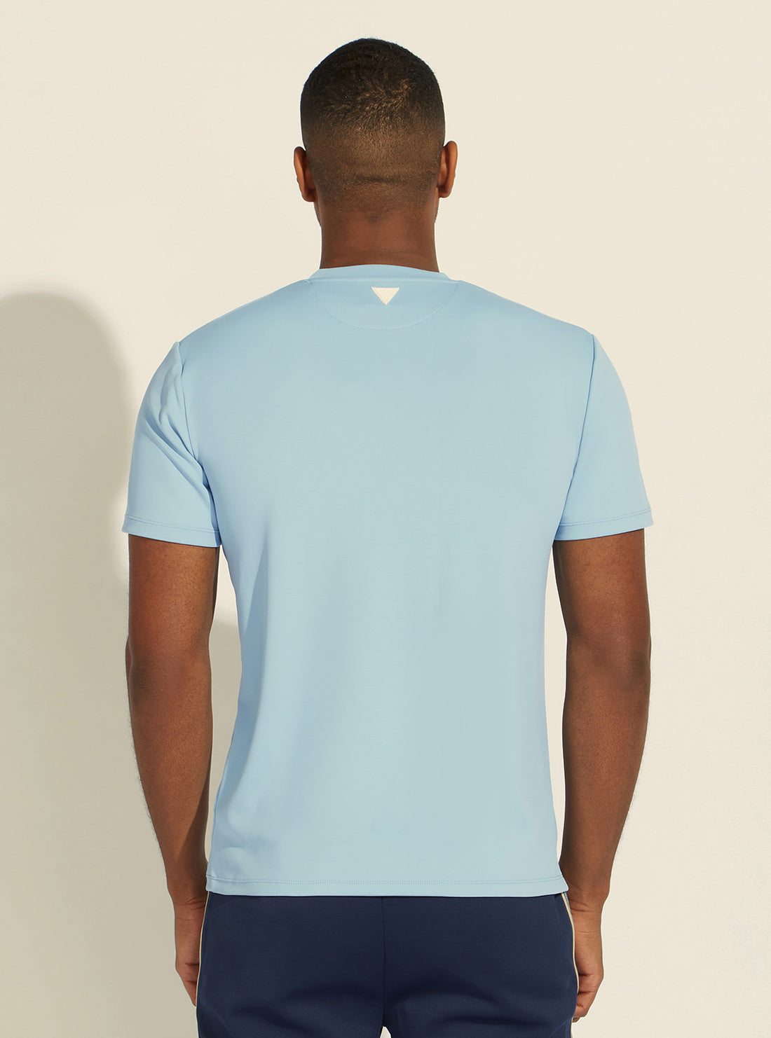 GUESS Mens Blue Lennie Active T-Shirt Z2GI04JR06M Back View