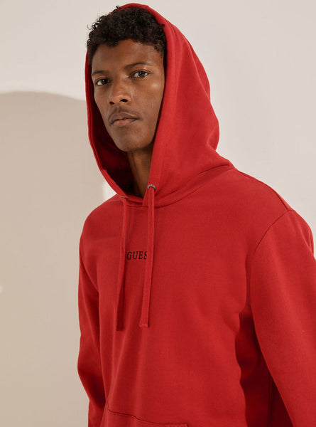 Guess best sale red hoodie