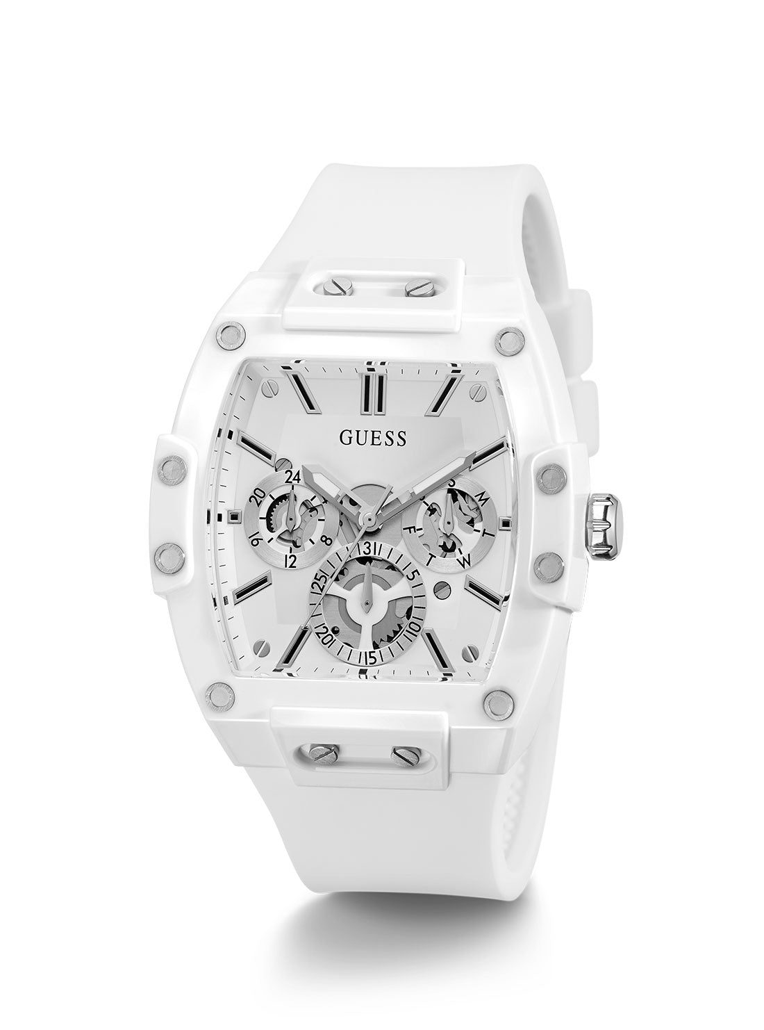 Watch - Silicone White GUESS Phoenix