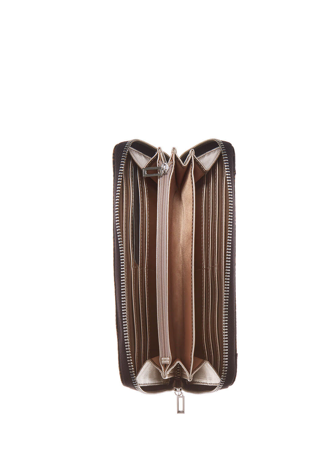 GUESS Womens  Brown Stephi Large Wallet VB787546 Inside View