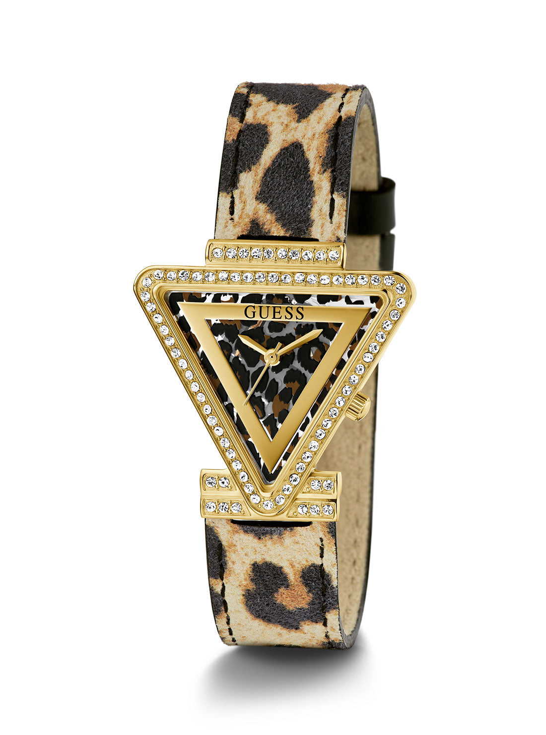 Animal Gold Fame Leather Watch