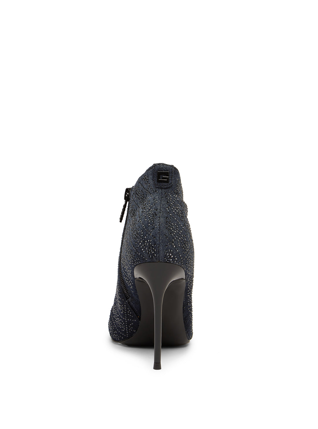 GUESS Women's Black Fazzie Ankle Boots FAZZIE Back View