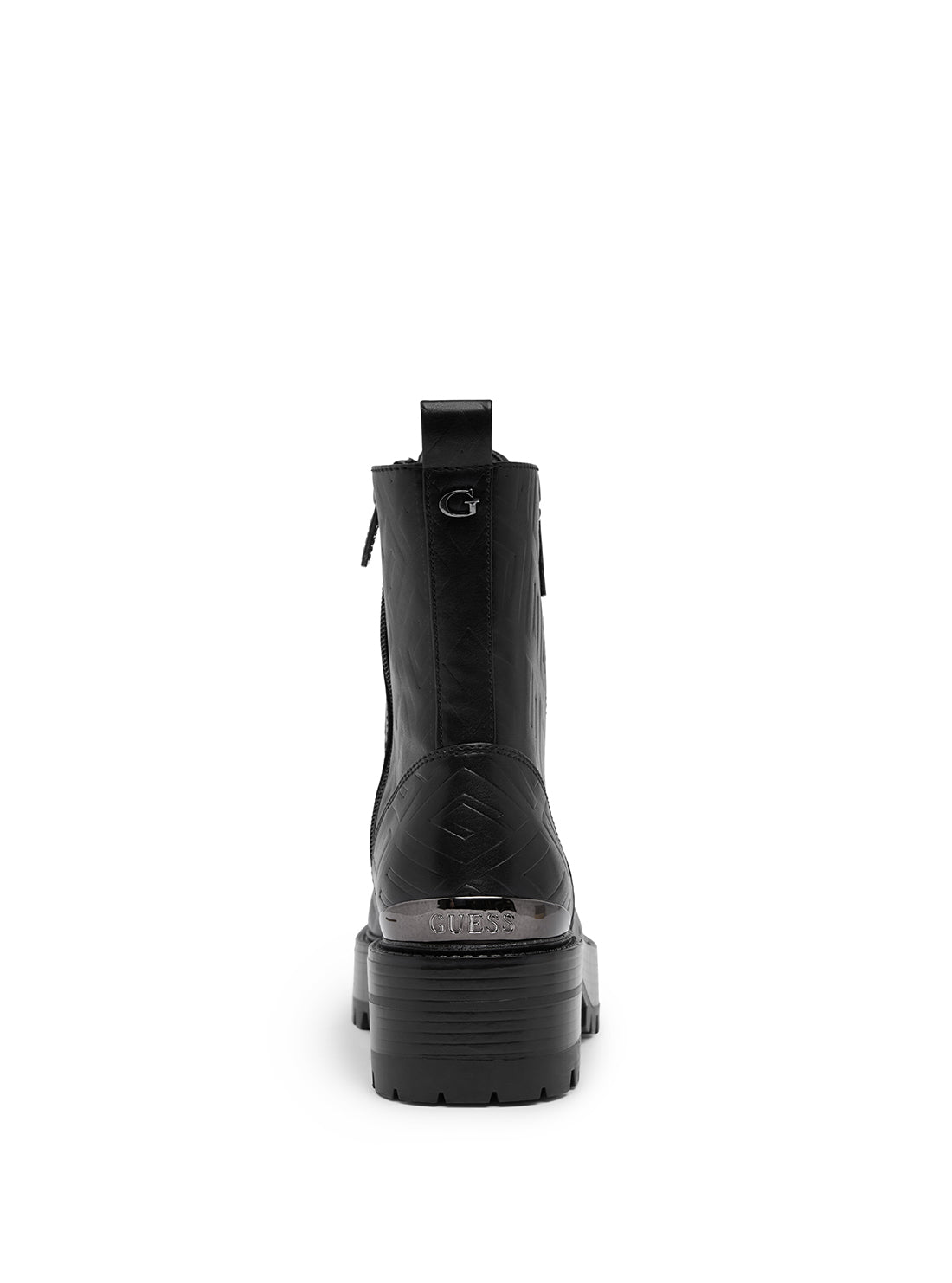 GUESS Women's Black Fearne Boots FEARNE Back View