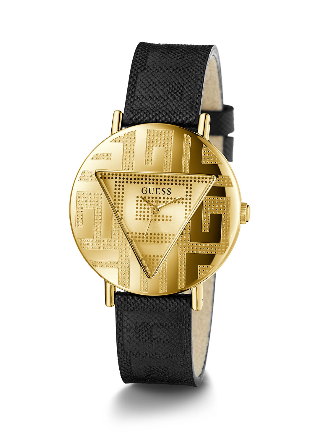 Black Gold Iconic Leather Watch