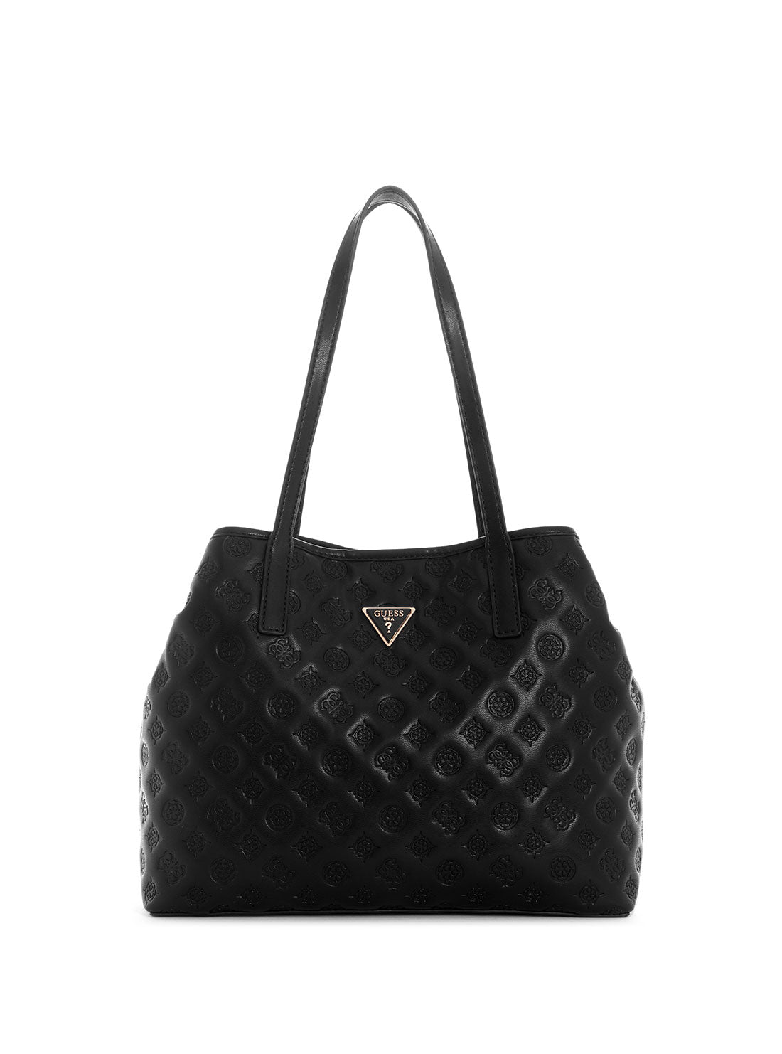 GUESS Women's Black La Femme Vikky Tote Bag LF699523 Front View