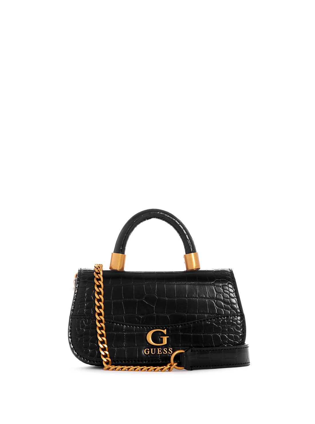 GUESS handbag Nell Mini Satchel S Black