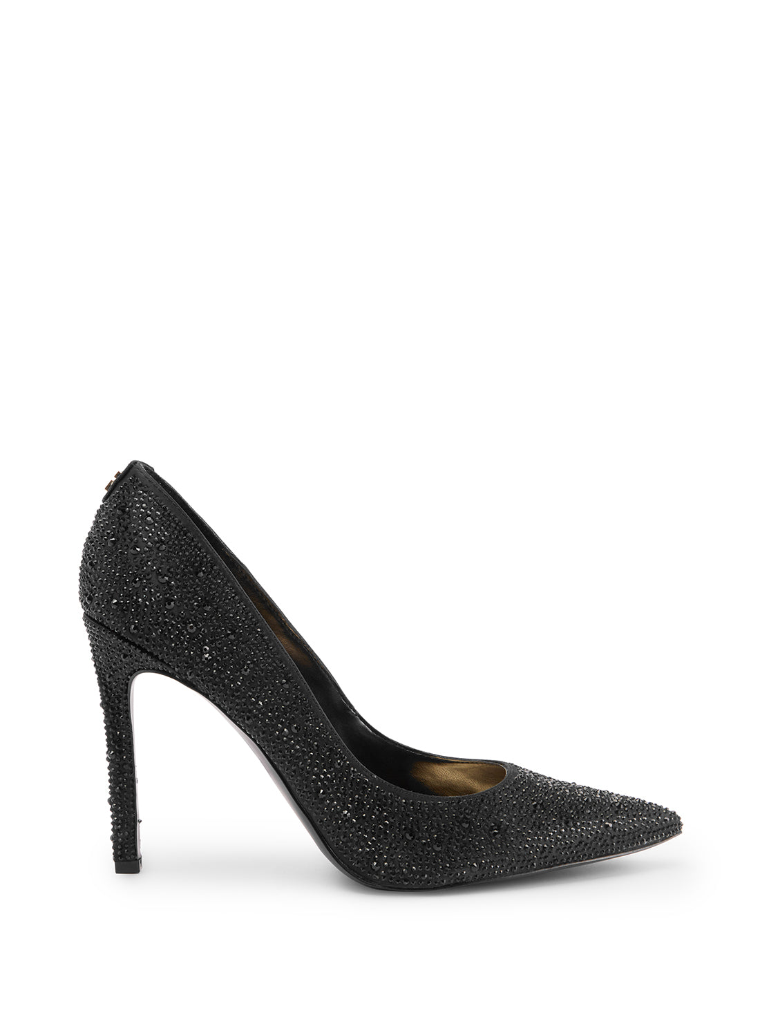 Black Seannie Embellished Pumps