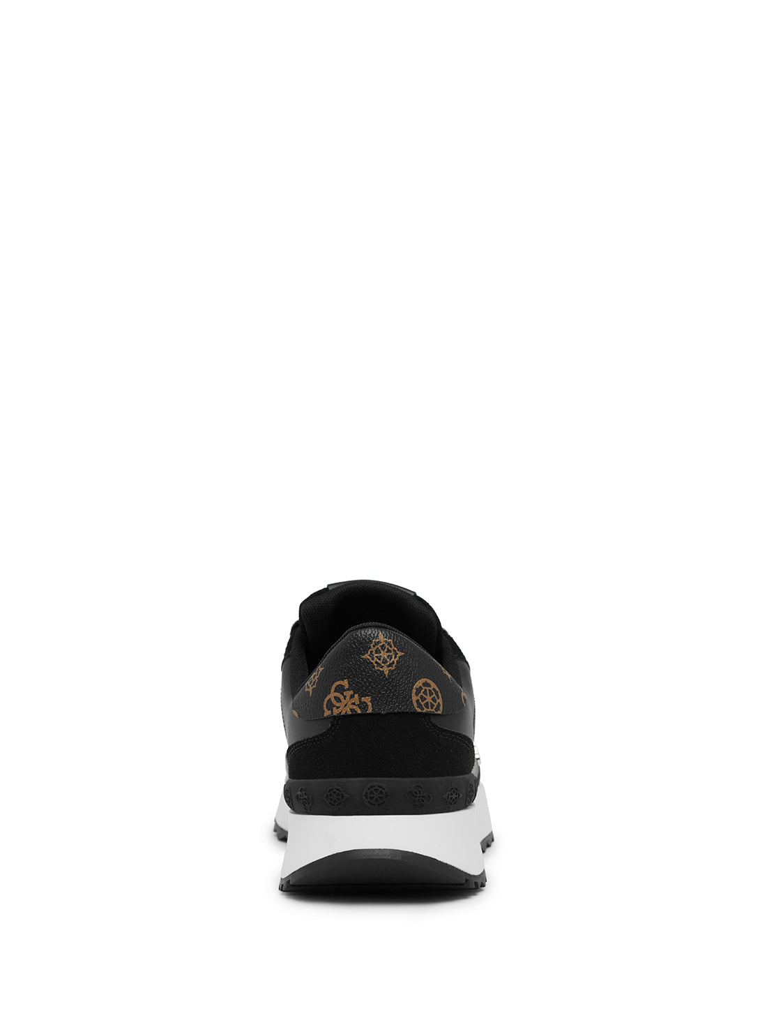 GUESS Women's Black Vinnna Low Top Sneakers VINNA Back View
