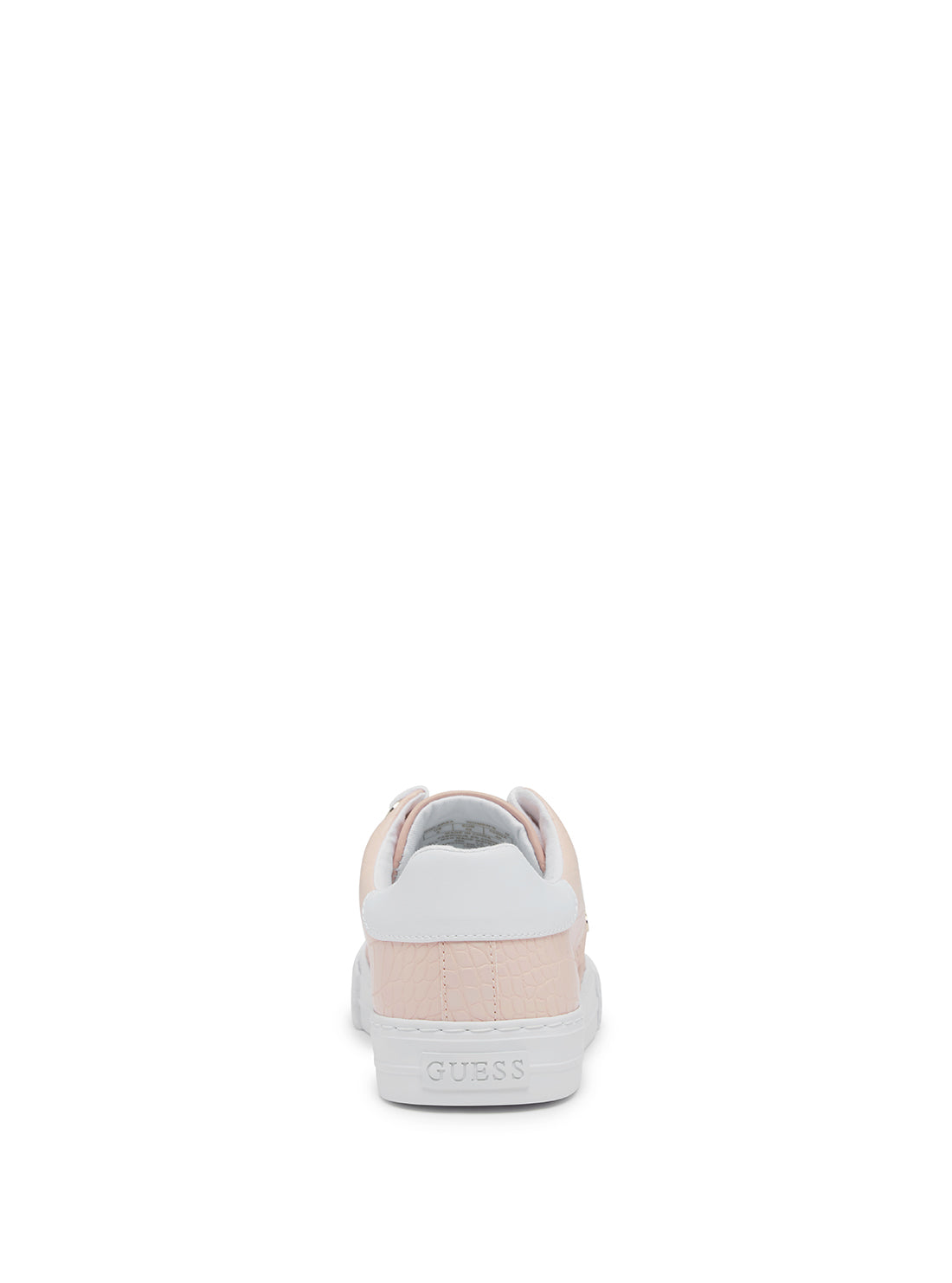 GUESS Women's Blush Larsa Low Top Sneakers LARSA Back View