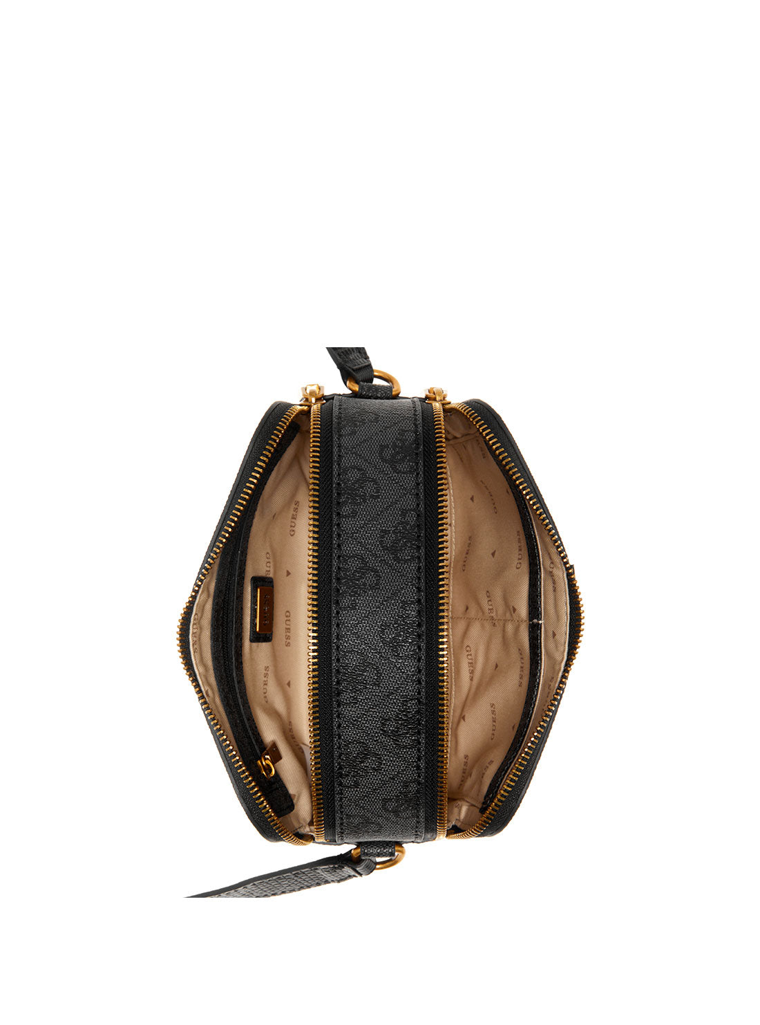 Coal Logo Ginevra Crossbody Camera Bag GUESS